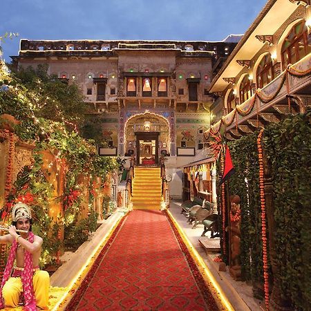 Hotel Mandawa Haveli Bagian luar foto