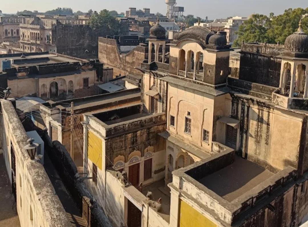 Hotel Mandawa Haveli Bagian luar foto