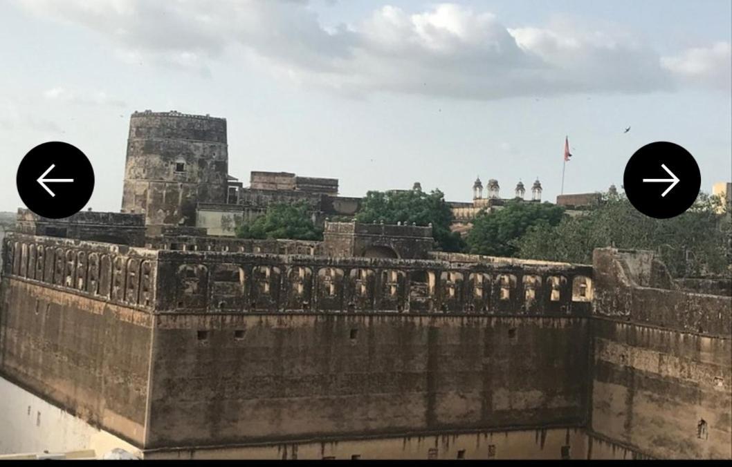 Hotel Mandawa Haveli Bagian luar foto
