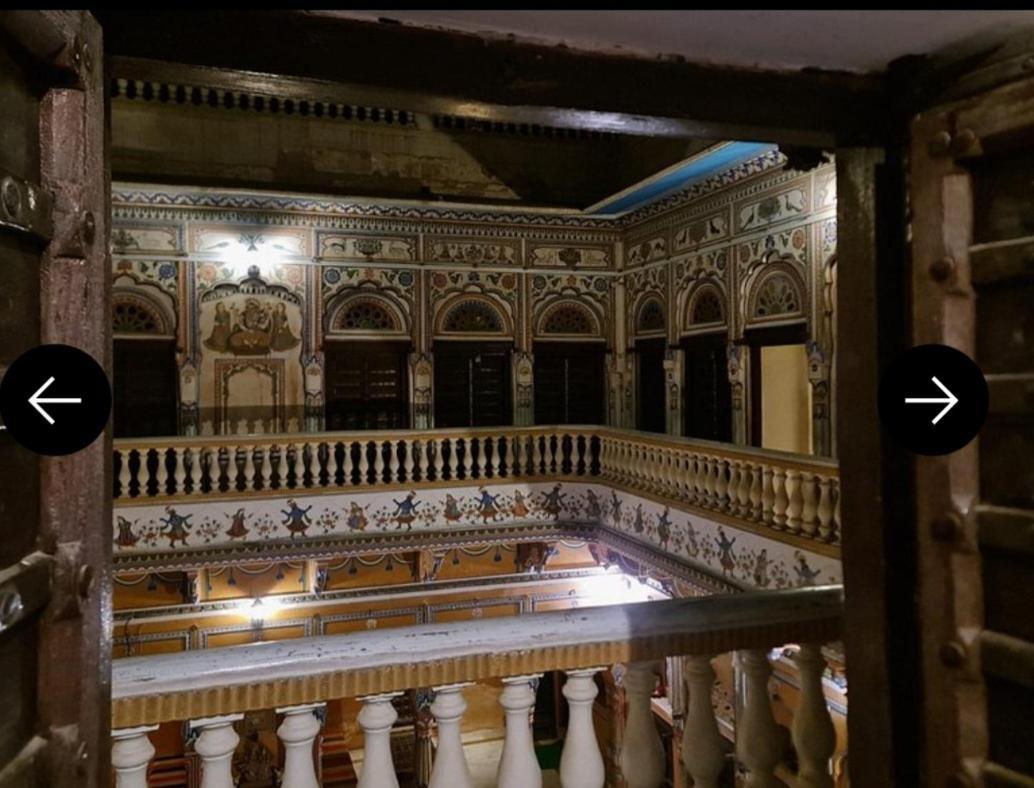 Hotel Mandawa Haveli Bagian luar foto